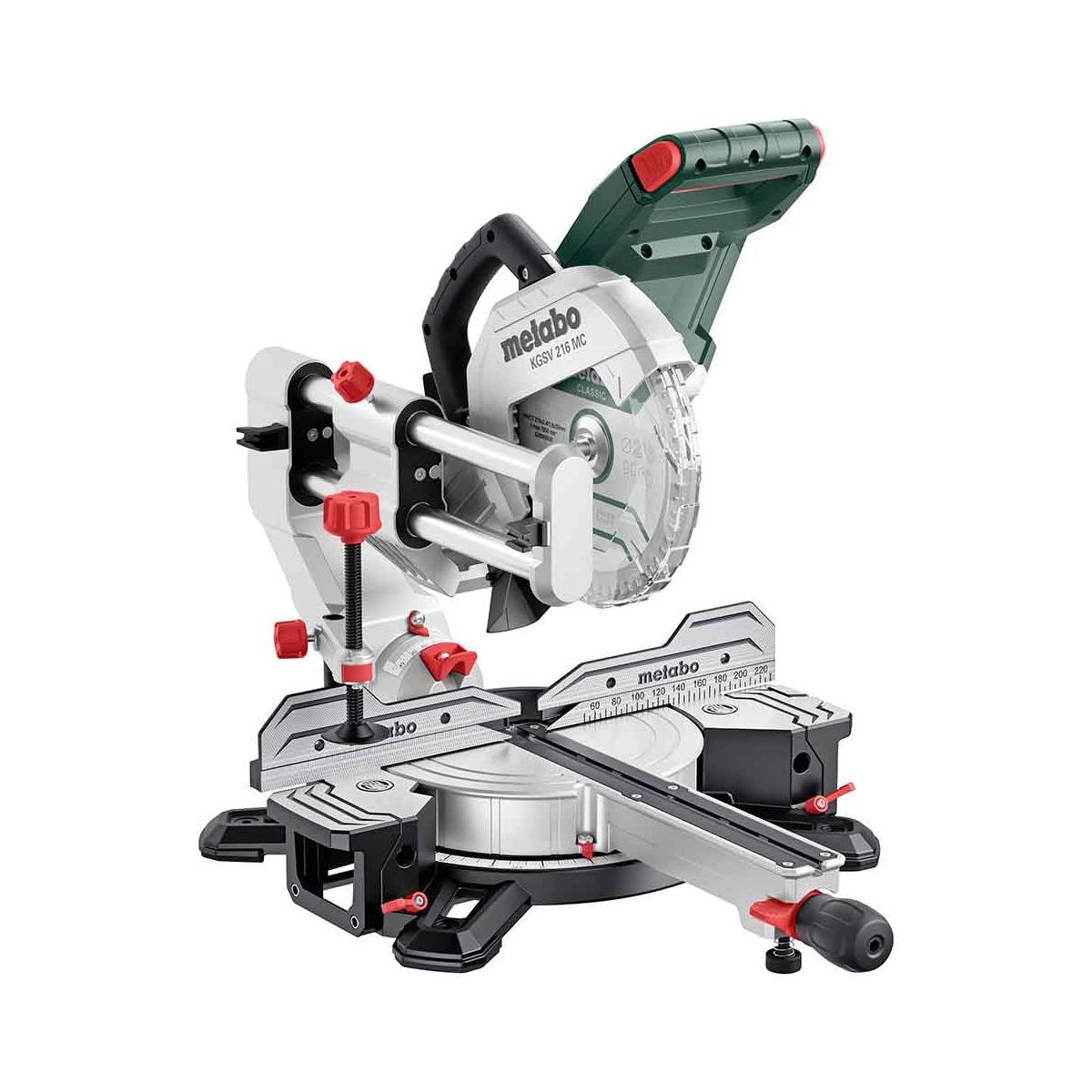 KGSV 216 MC2 Metabo preklopna potezna pila testera sa 2 x lista pile 1500 W KGS 216 M (Kopiraj)