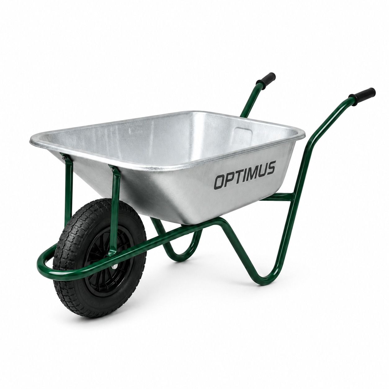 optimus kolica 90l Ručna kolica civare tačke kariola sa plastičnim koritom 100 L (Kopiraj)